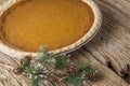 Homestyle Holiday Pumpkin Pie