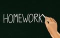 Homework or assignment Royalty Free Stock Photo