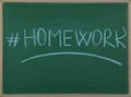 Homework Royalty Free Stock Photo