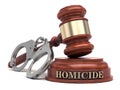 Homicide Royalty Free Stock Photo