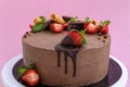 Hommade chocolate cake