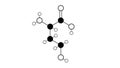 homocysteine molecule, structural chemical formula, ball-and-stick model, isolated image alpha-amino acid