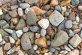 Homogen background with rocks