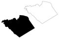 Homs Governorate Governorates of Syria, Syrian Arab Republic map vector illustration, scribble sketch Homs map