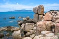 Hon Chong Promontory at Nha Trang City, Vietnam Royalty Free Stock Photo