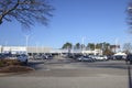 Honda Car Dealership parking lot street view