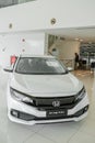 The Honda car dealership on Segamat , Malaysia  with new cars for sale Royalty Free Stock Photo