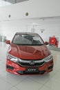 The Honda car dealership on Segamat , Malaysia  with new cars for sale Royalty Free Stock Photo