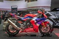 Honda CBR Fireblade SP 2021 Motorcycle on display in 42th Bangkok International Motor Show 2021 at IMPACT Exhibition and