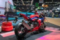 Honda CBR Fireblade SP 2021 Motorcycle on display in 42th Bangkok International Motor Show 2021 at IMPACT Exhibition and
