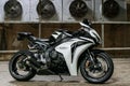 Honda CBR 1000 fireblade superbike motorcycle Royalty Free Stock Photo