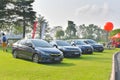 Honda City car on course in Honda LPGA Thailand 2018