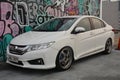 Honda city at rewind the culture car meet in Paranaque, Philippines