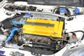 Honda civic engine at Revolve Car Show in Manila, Philippines