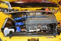 Honda civic mugen engine at bumper to bumper car show in Pasay, Philippines