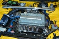 Honda civic mugen engine at 90201 car show in Pasig, Philippines