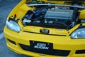 Honda civic mugen engine at 90201 car show in Pasig, Philippines