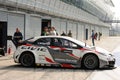 Honda Civic WTCC car at Monza Royalty Free Stock Photo