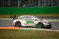 Honda Civic WTCC car at Monza Royalty Free Stock Photo