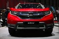 Red Honda CRV in Geneva International Motor Show GIMS 2019 Royalty Free Stock Photo