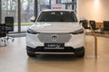 Honda HR-V hybrid presented in the car showroom