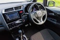 Honda Jazz Fit 2014 Interior Royalty Free Stock Photo