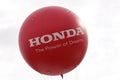 Honda logo on balloon