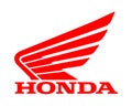 Honda logo on a white background Royalty Free Stock Photo