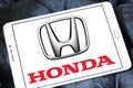 Honda motor logo Royalty Free Stock Photo