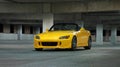 Honda S2000 In Parking Garage Royalty Free Stock Photo