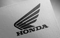 Honda-11 on paper texture