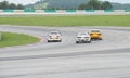 Hondas lapping sepang Royalty Free Stock Photo