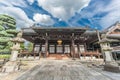 Honden or Butsuden (Main Hall) at Otani Honbyo (Otani Mausoleum). Kyoto, Japan.