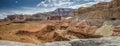 Hondu Arch and McKay Flat from Reds Canyon in the San Rafael Swell Royalty Free Stock Photo