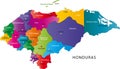 Honduras map