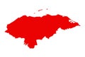 Honduras map - Republic of Honduras