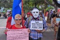 Honduras protest against corruption and reelection oh Juan Orlando Hernandez 2018 september