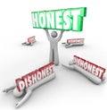 Honest Person Wins Vs Dishonest Competitors Strong Reputation Si