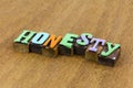 Honesty honest trust integrity ethics respect friendship morality