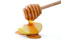 Honey and apple Royalty Free Stock Photo