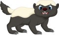 Honey badger cartoon