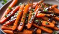 Honey Balsamic Glazed Carrots