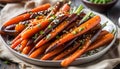 Honey Balsamic Glazed Carrots