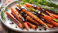 Honey Balsamic Glazed Carrots