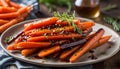 Honey Balsamic Glazed Carrots