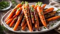 Honey Balsamic Glazed Carrots