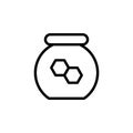 honey honey bank icon. Element of autumn icon for mobile concept and web apps. Thin line honey honey bank icon can be used for web Royalty Free Stock Photo