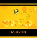 Honey Bee Royalty Free Stock Photo