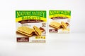 Honey biscuits with cocoa almond butter filling from Nature Valley.