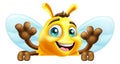 Honey Bumble Bee Cartoon Bumblebee Cute Mascot